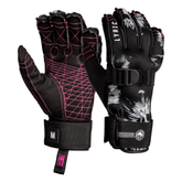 Radar Lyric Inside-Out Glove Water Ski Glove in Tulip/Black/White - BoardCo