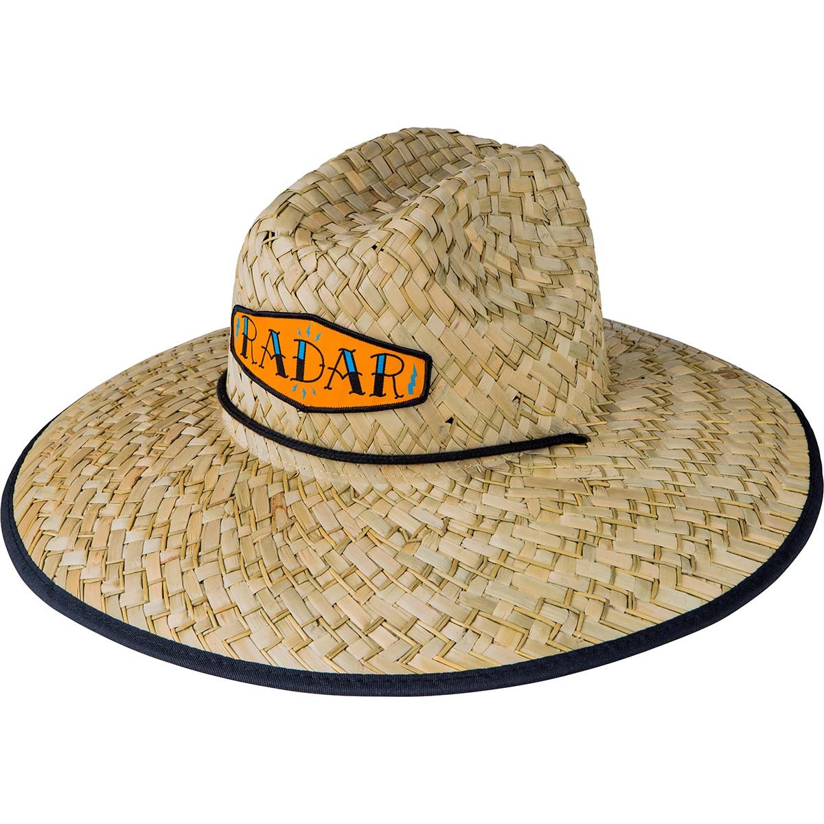 Radar Paddler's Sun Hat in Tan Straw / Collage Nylon - BoardCo