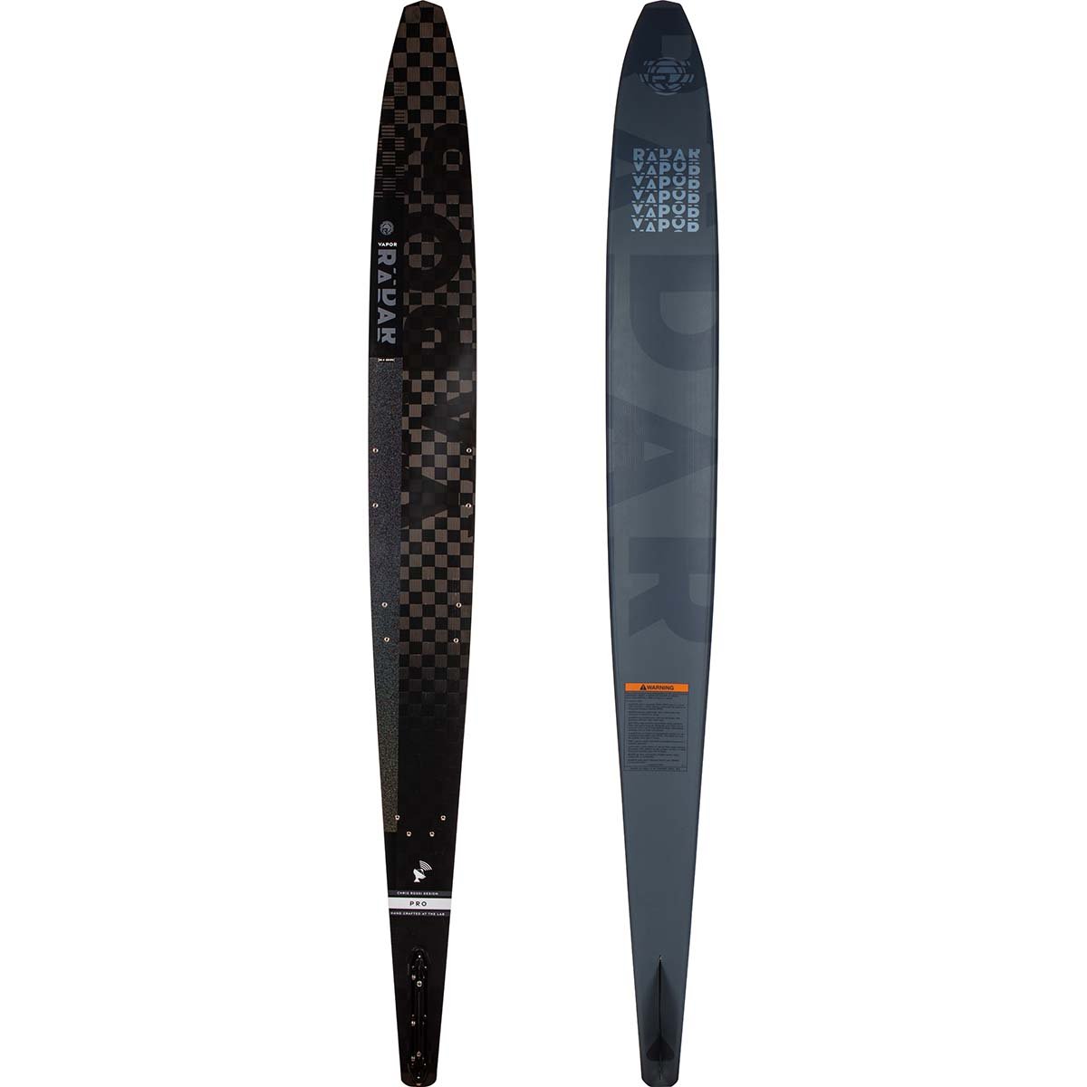 Radar Pro Build Vapor Water Ski 2024 Textreme / Gun Metal - BoardCo