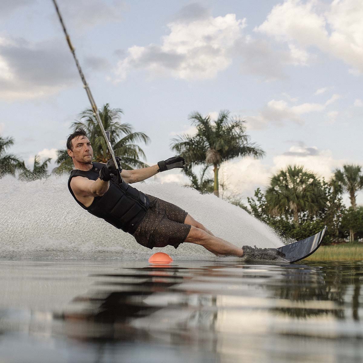 Radar Pro Build Vapor Water Ski 2024 Textreme / Gun Metal - BoardCo