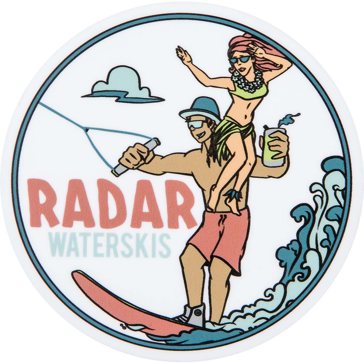 Radar Ski Team Sticker - BoardCo