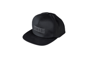 Radar Slash Snapback Hat in Black - BoardCo