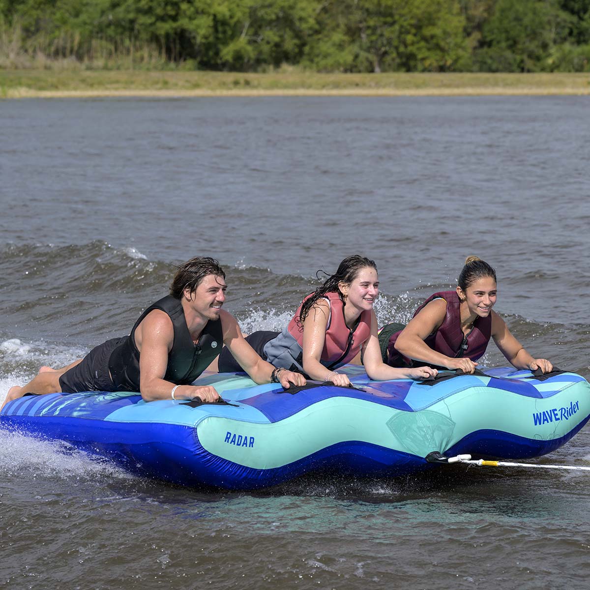 Wave Rideers Radar Wave Rider 3 Person Tube in Ocean Dream | BoardCo