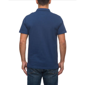 Reef Atwell Short Sleeve Knit Polo in Insignia Blue - BoardCo