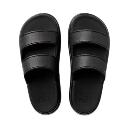 Reef Cushion Bondi 2 Bar Women's Sandal in Black - BoardCo