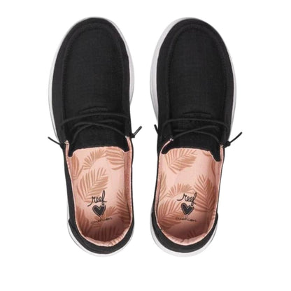 Reef Cushion Coast Black Women's Sandal - BoardCo