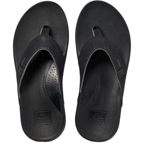 Reef Cushion Spring Men's Sandal in Black/Grey - BoardCo