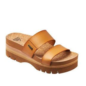 Reef Cushion Vista Hi 2.5 Natural Women's Sandal - BoardCo