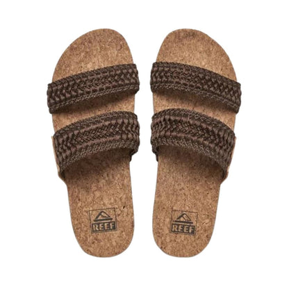 Reef Cushion Vista Thread Women's Sandal in Chocolate - BoardCo