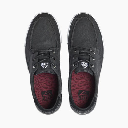 Reef Deckhand 3 Black/White Men's Shoe - BoardCo