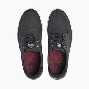 Reef Deckhand 3 Black/White Men's Shoe - BoardCo