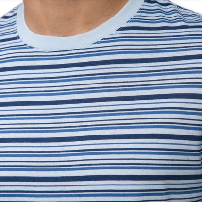 Reef Edwards Short Sleeve Men's Knit Crew in Skyway - BoardCo