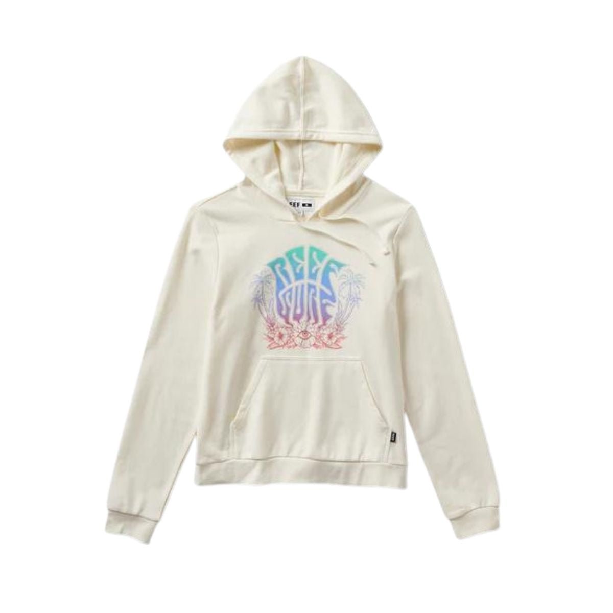 Reef Experience Terry Pull Over Hoodie in Marshmallow - BoardCo