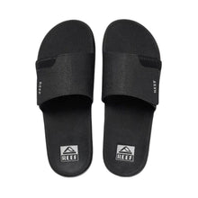 Reef Fanning Slide Black/Silver Men's Sandal - BoardCo