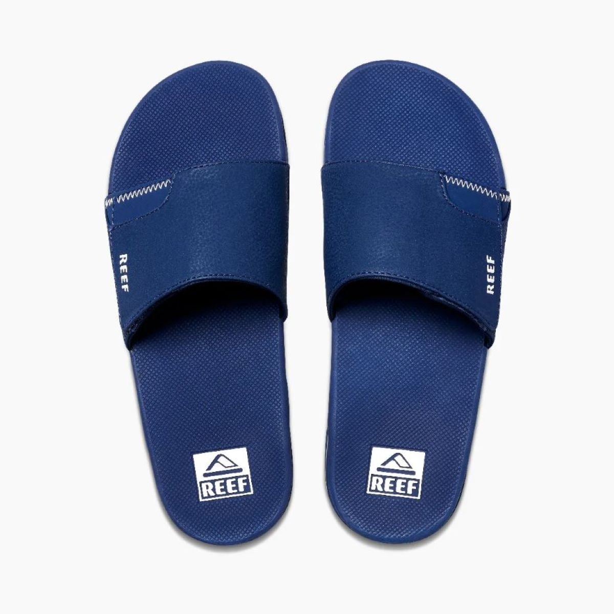 Reef Fanning Slide Navy/Gum Men's Sandal - BoardCo