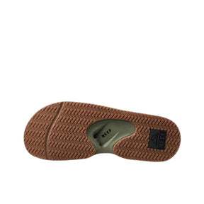 Reef Fanning Slide Olive/Gum Men's Sandal - BoardCo