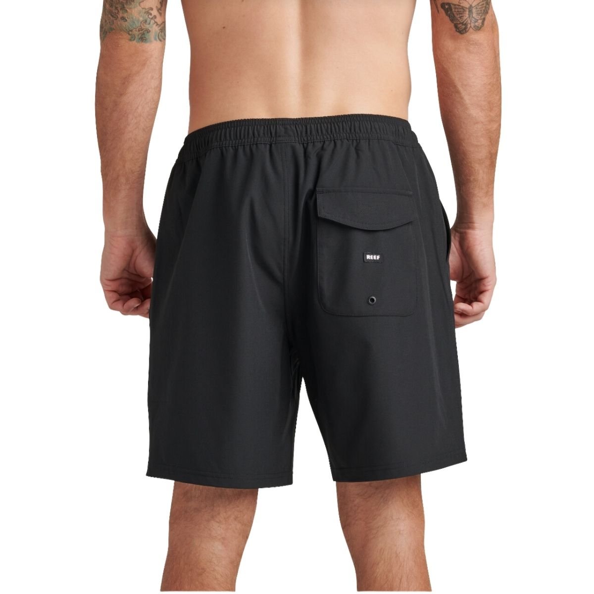 Reef Jackson Elastic Men's Short in Caviar - BoardCo