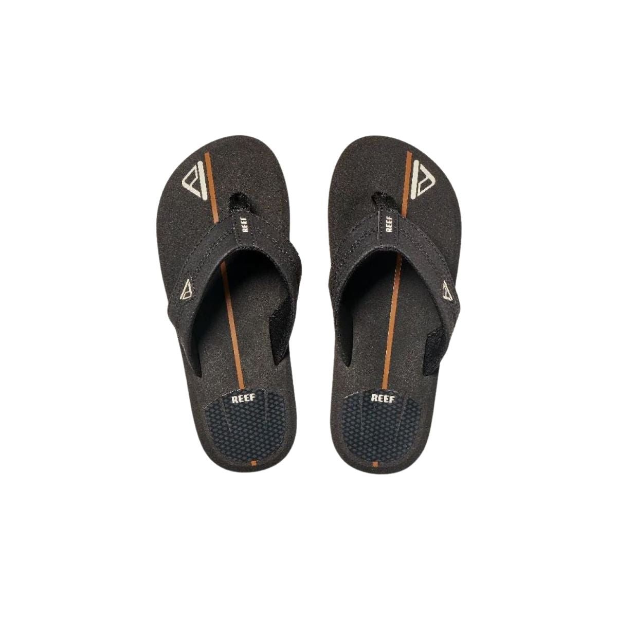 Reef Kids Shaper Sandal in Carbon - BoardCo