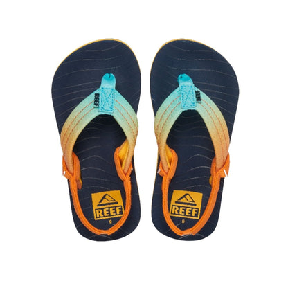 Reef Little Ahi Sun and Ocean Kids Sandal in Blue - BoardCo