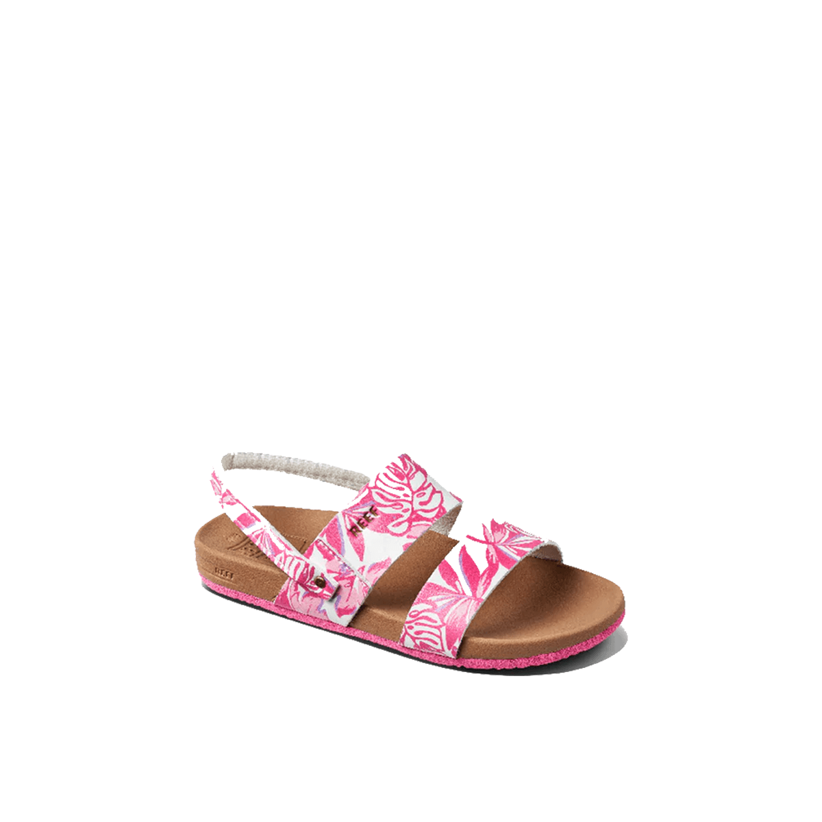 Reef Little Cushion Vista Kids Sandal in Monstera - BoardCo