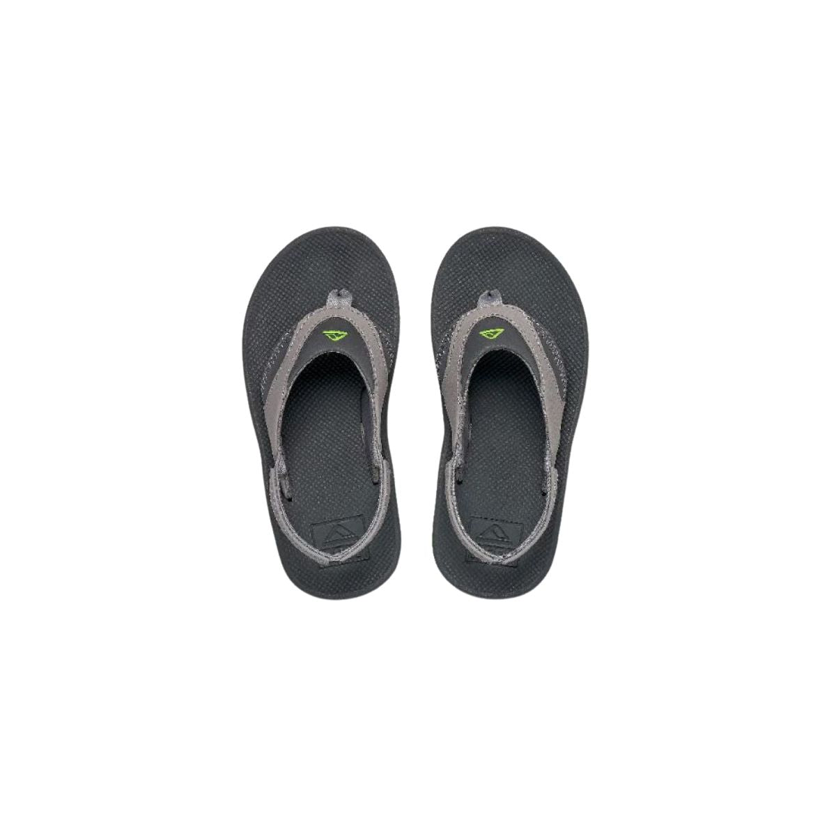 Reef Little Fanning Grey/Volt Kids Sandal - BoardCo