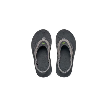 Reef Little Fanning Grey/Volt Kids Sandal - BoardCo
