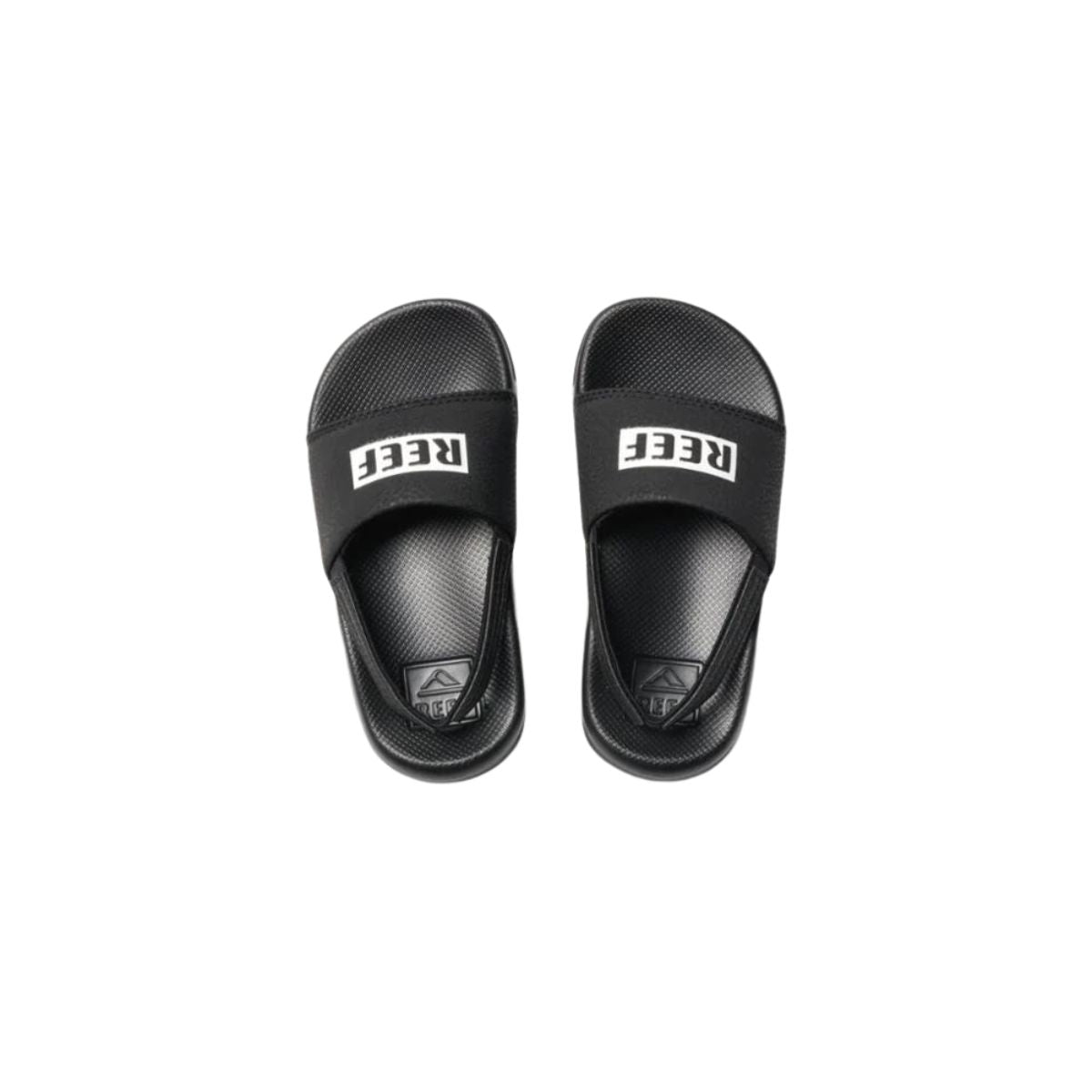 Reef Little Kids One Slide Reef Black/White Kids Sandal - BoardCo