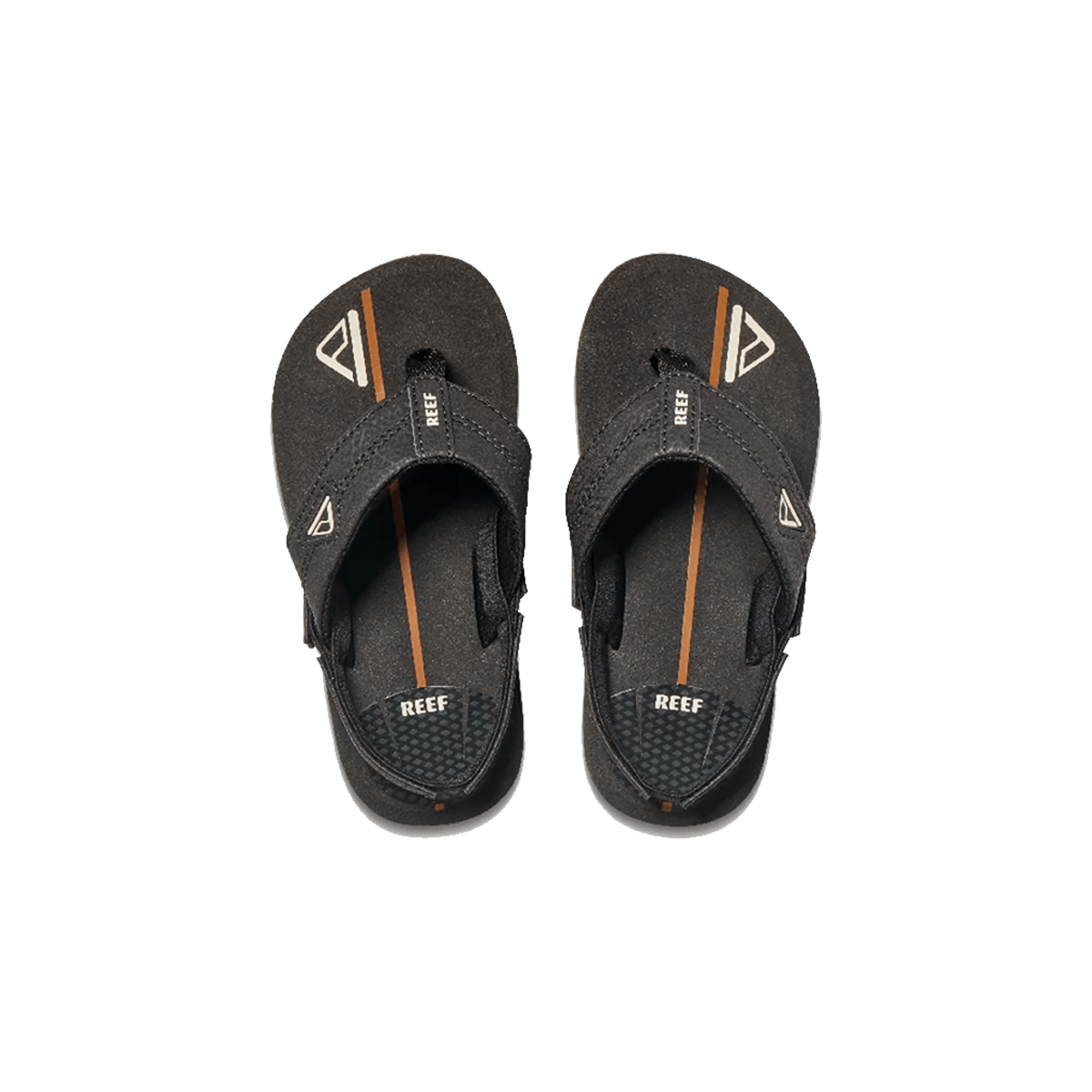 Reef Little Shaper Kids Sandal in Carbon - BoardCo