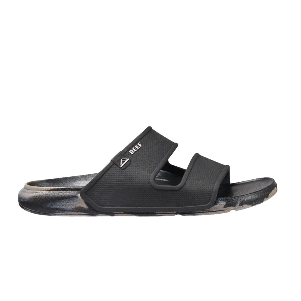 Reef Oasis Double Up Men's Sandal in Black/ Taupe Marble