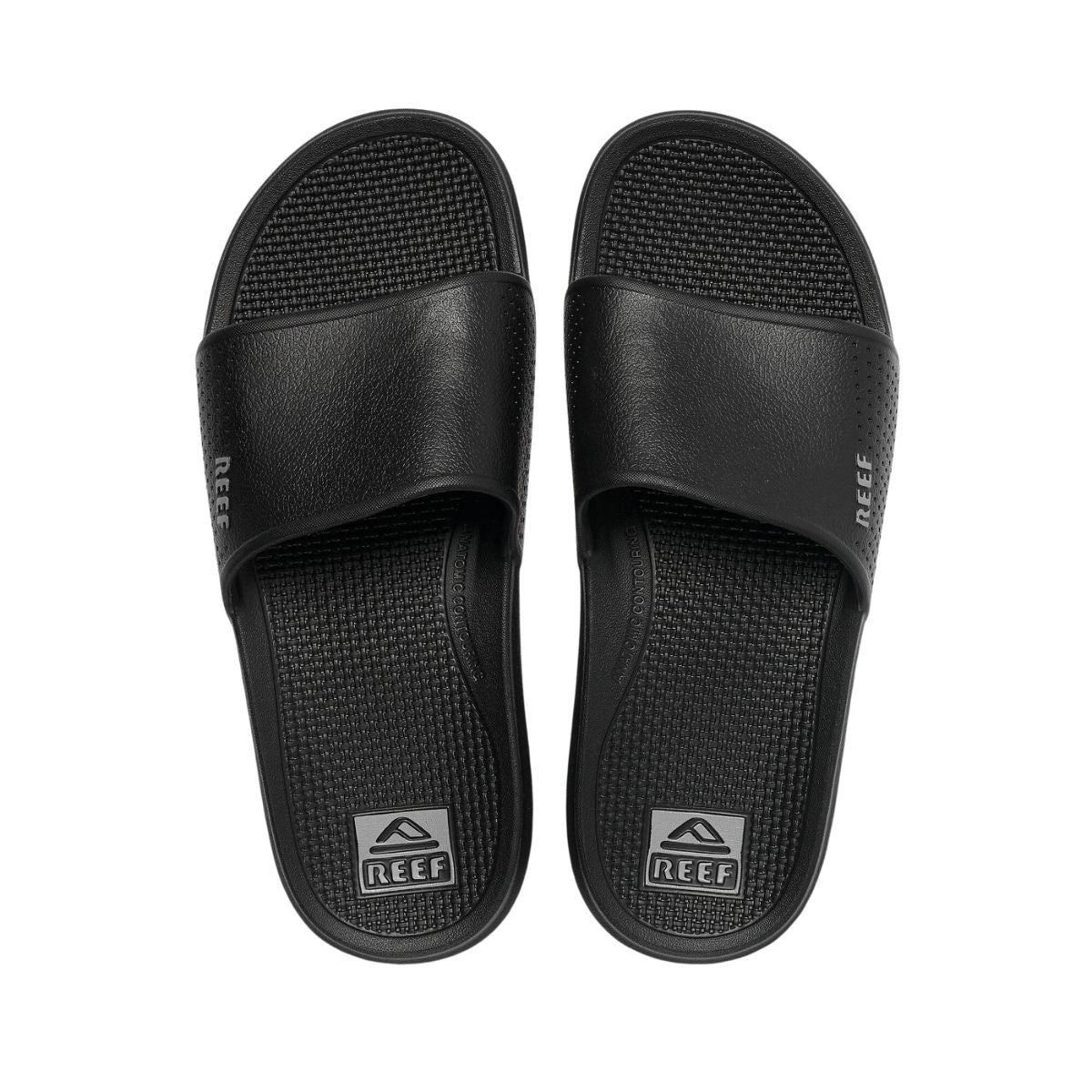 Reef Oasis Slide Men's Sandal in Black - BoardCo