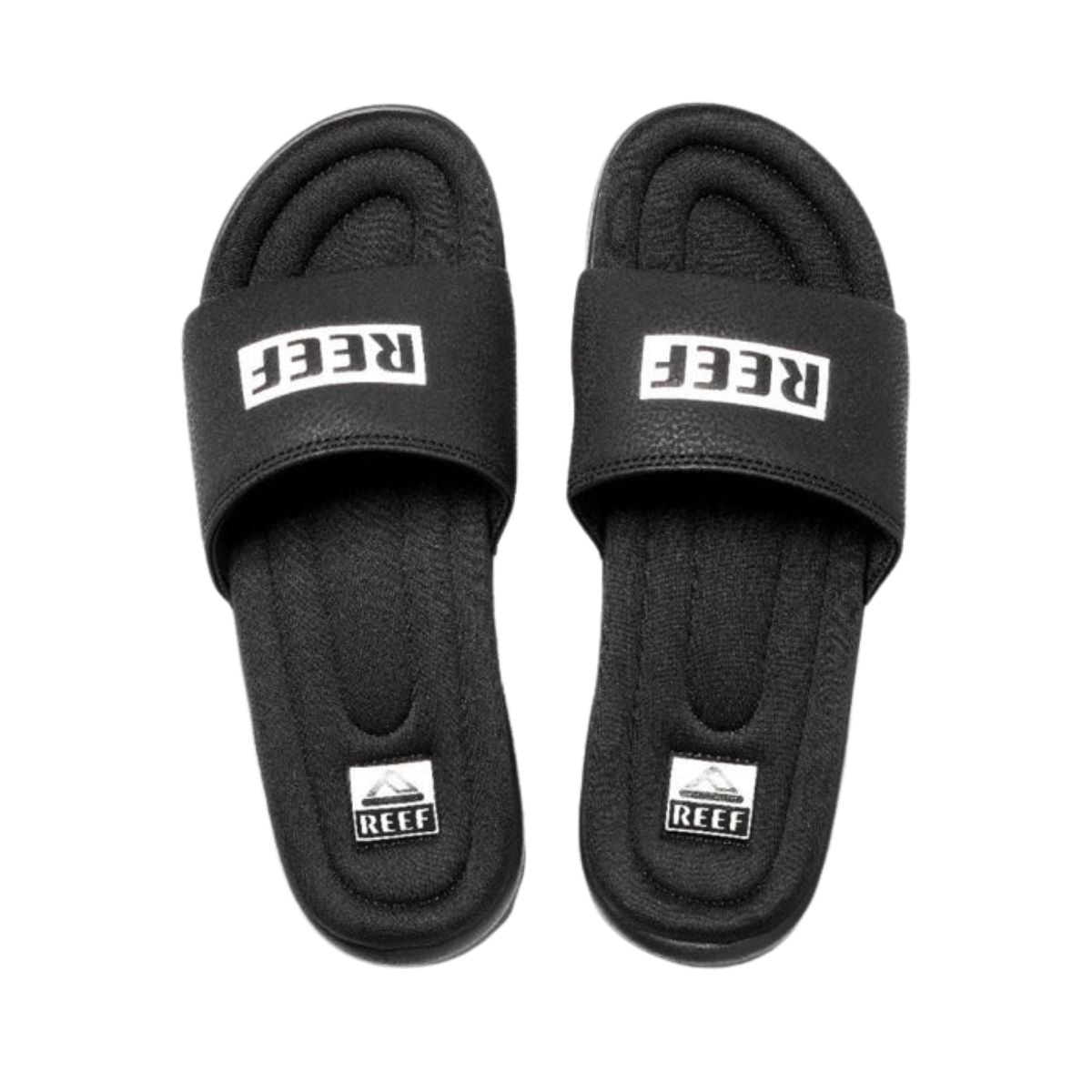 Reef One Puff Slide Water Black Men's Sandal - BoardCo