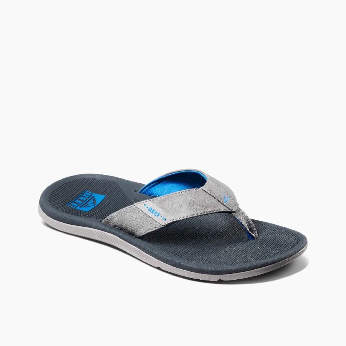 Reef Santa Ana Men's Sandal in Blue/Light Grey - BoardCo
