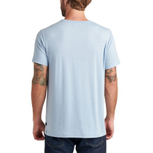 Reef Smith Men's Short Sleeve Knit in Dusty Blue - BoardCo
