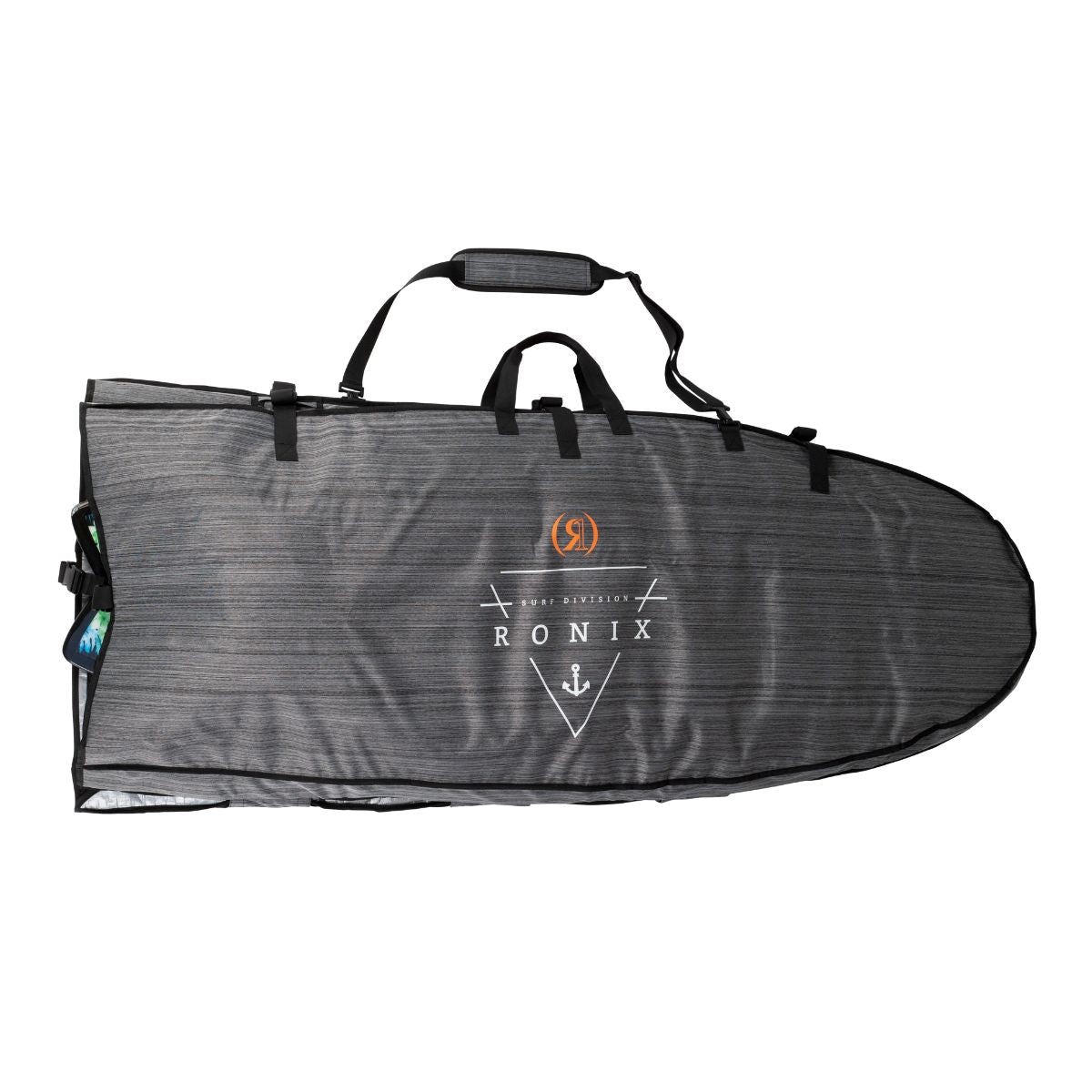 Ronix Bimini Top 4 Board Surf Case - Heather Grey / Orange - BoardCo