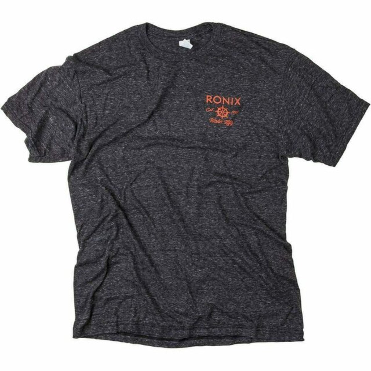 Ronix Captain Tee in Dark Heather Grey/Red - BoardCo