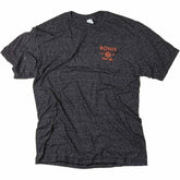 Ronix Captain Tee in Dark Heather Grey/Red - BoardCo
