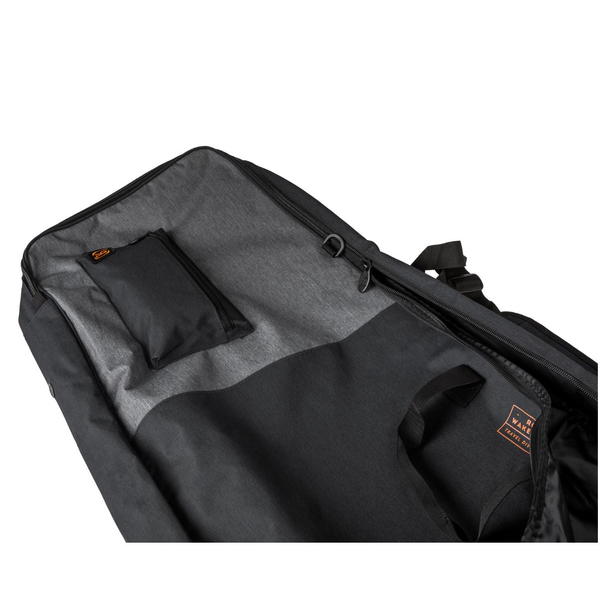 Ronix Collateral Non Padded Board Case Heather Charcoal / Orange - BoardCo