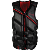 Ronix Darkside Capella 2.0 CGA Life Jacket in Black / Red - BoardCo