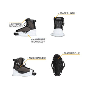 Ronix District Wakeboard Bindings 2022 - BoardCo