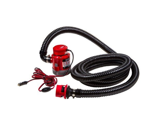 Ronix Eight.3 Telescopic Pump 12V DC 12AMP Fuse 3000GPH - BoardCo