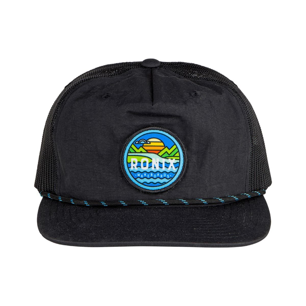 Ronix Forester Snap Back Hat in Black 2024 - BoardCo