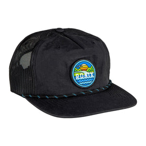 Ronix Forester Snap Back Hat in Black 2024 - BoardCo