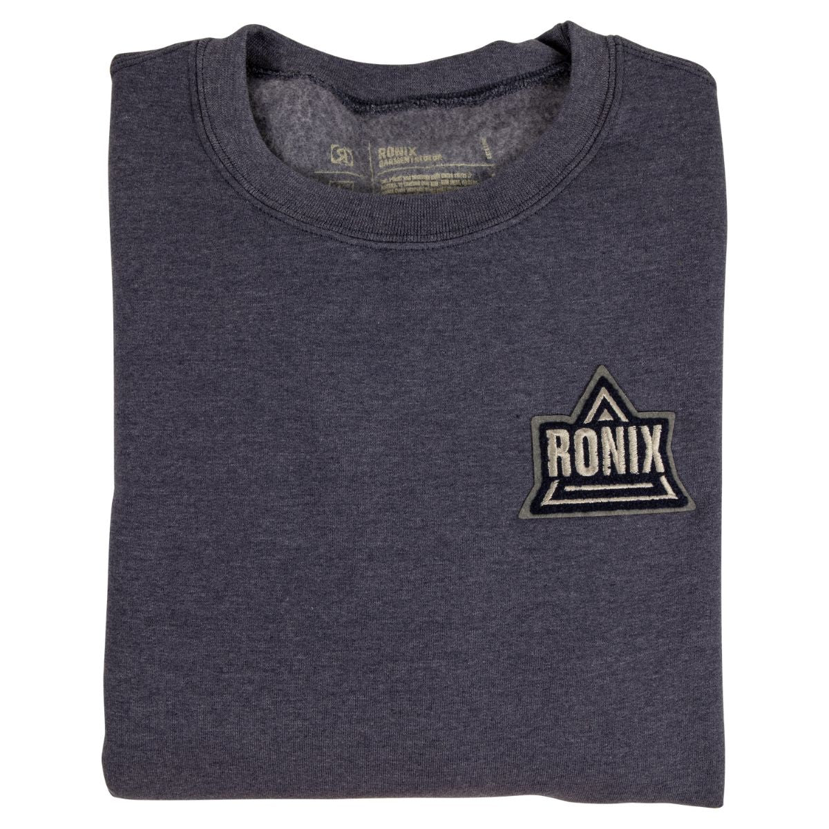 Ronix Game Changer Crew Neck in Heather Navy - BoardCo