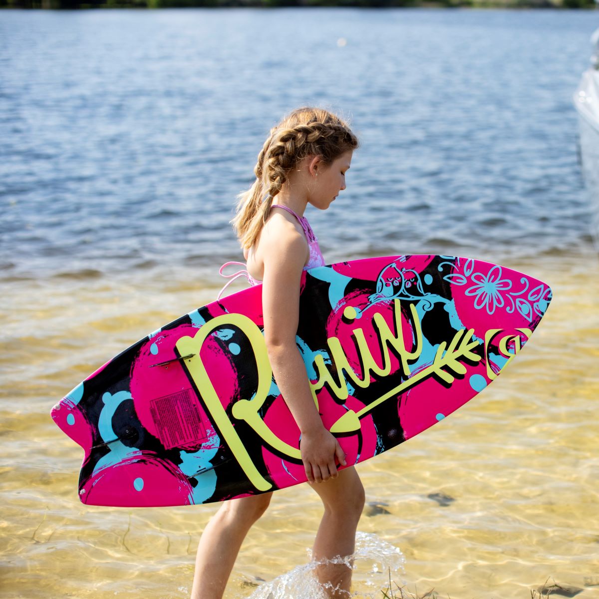 Ronix Girls Super Sonic Space Odyssey Fish Wakesurf Board 2022 - BoardCo