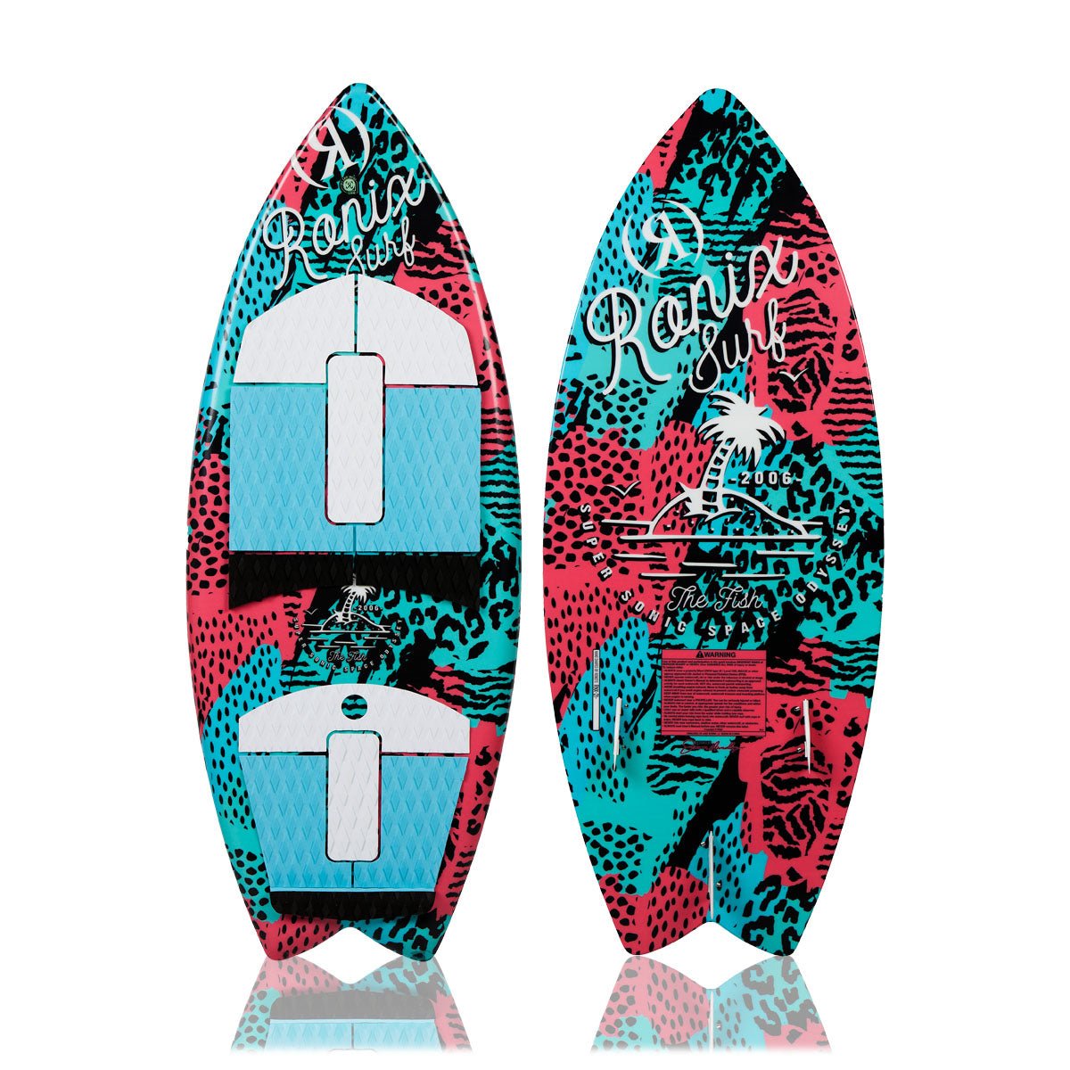 Ronix Girls Super Sonic Space Odyssey Fish Wakesurf Board 2022 - BoardCo