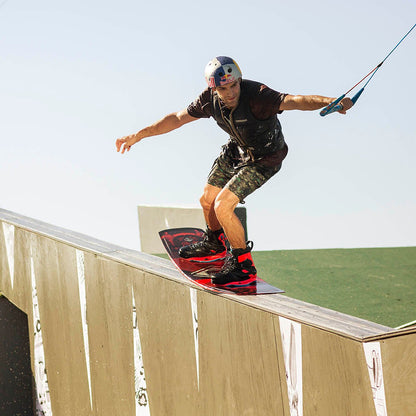 Ronix Kinetik Project Wakeboard Bindings Caffeinated Red/Blue 2018 - BoardCo