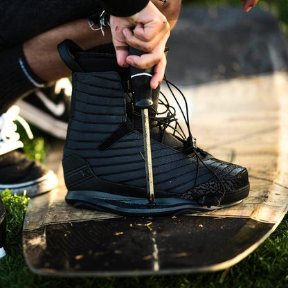 Ronix One Wakeboard Bindings Flash Blk/Titanium 2018 - BoardCo