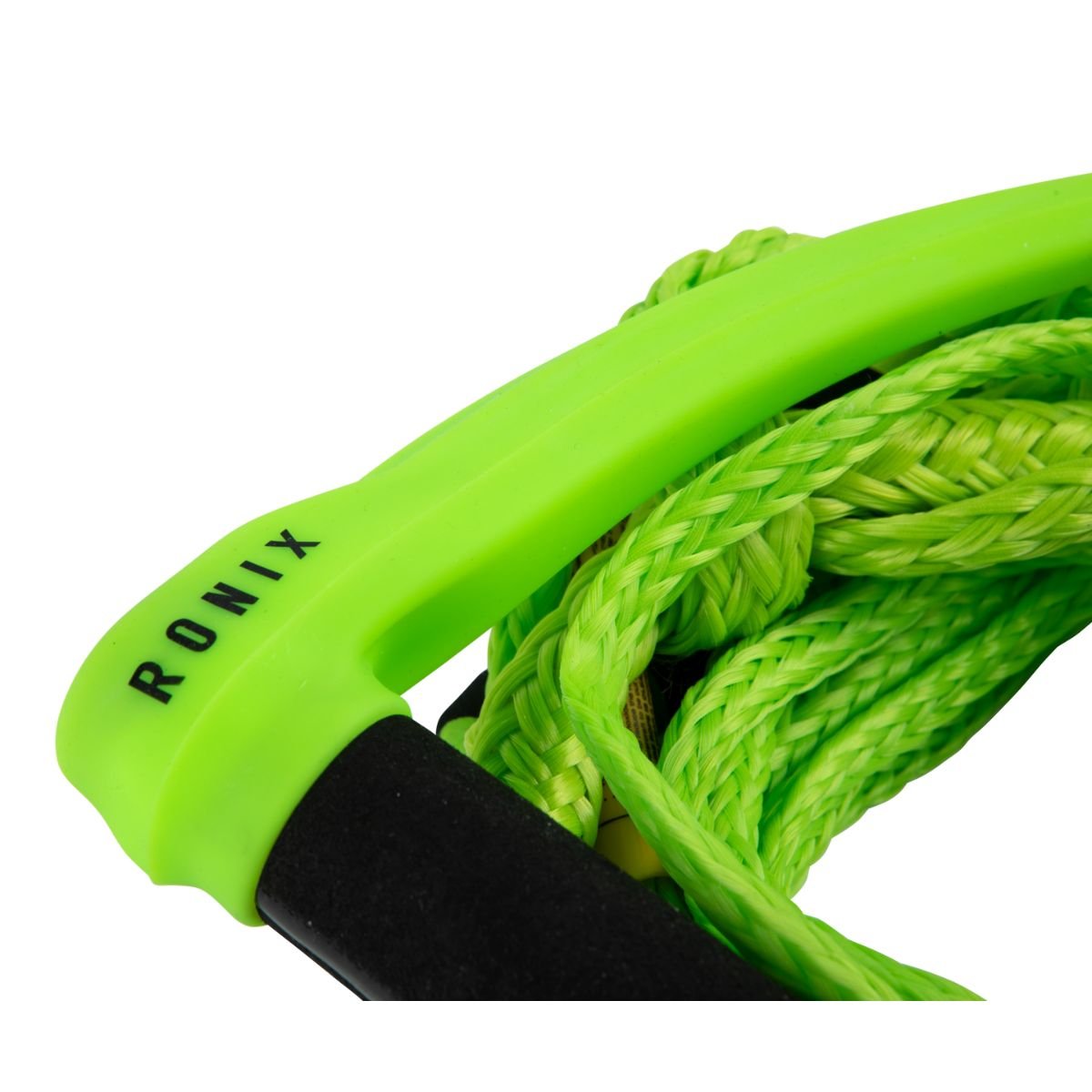 Ronix Silicone Bungee 25' Surf Rope with 11in. Handle in Volt Green - BoardCo