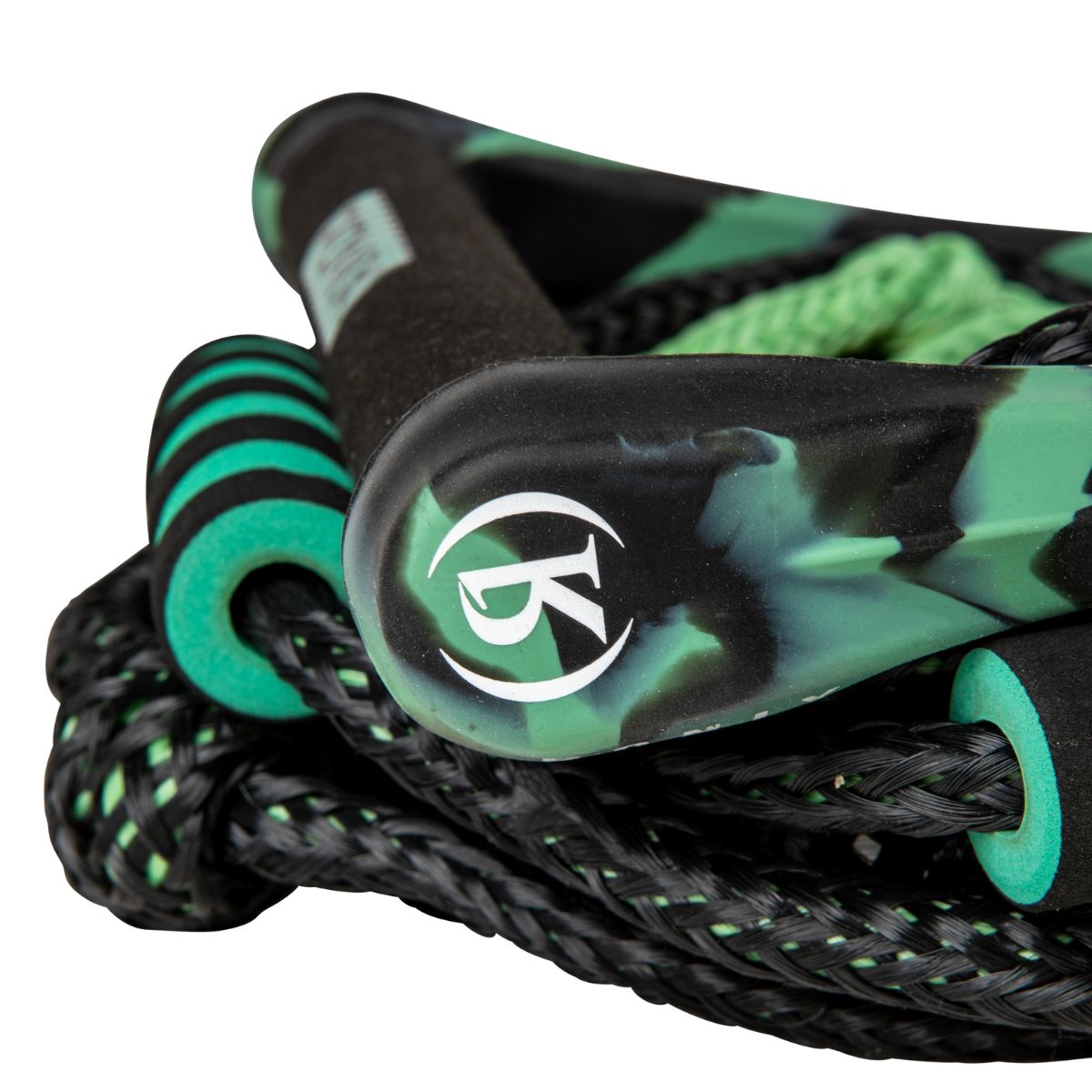 Ronix Spinner Wakesurf Rope 25ft Anti-Twist in Jade / Black