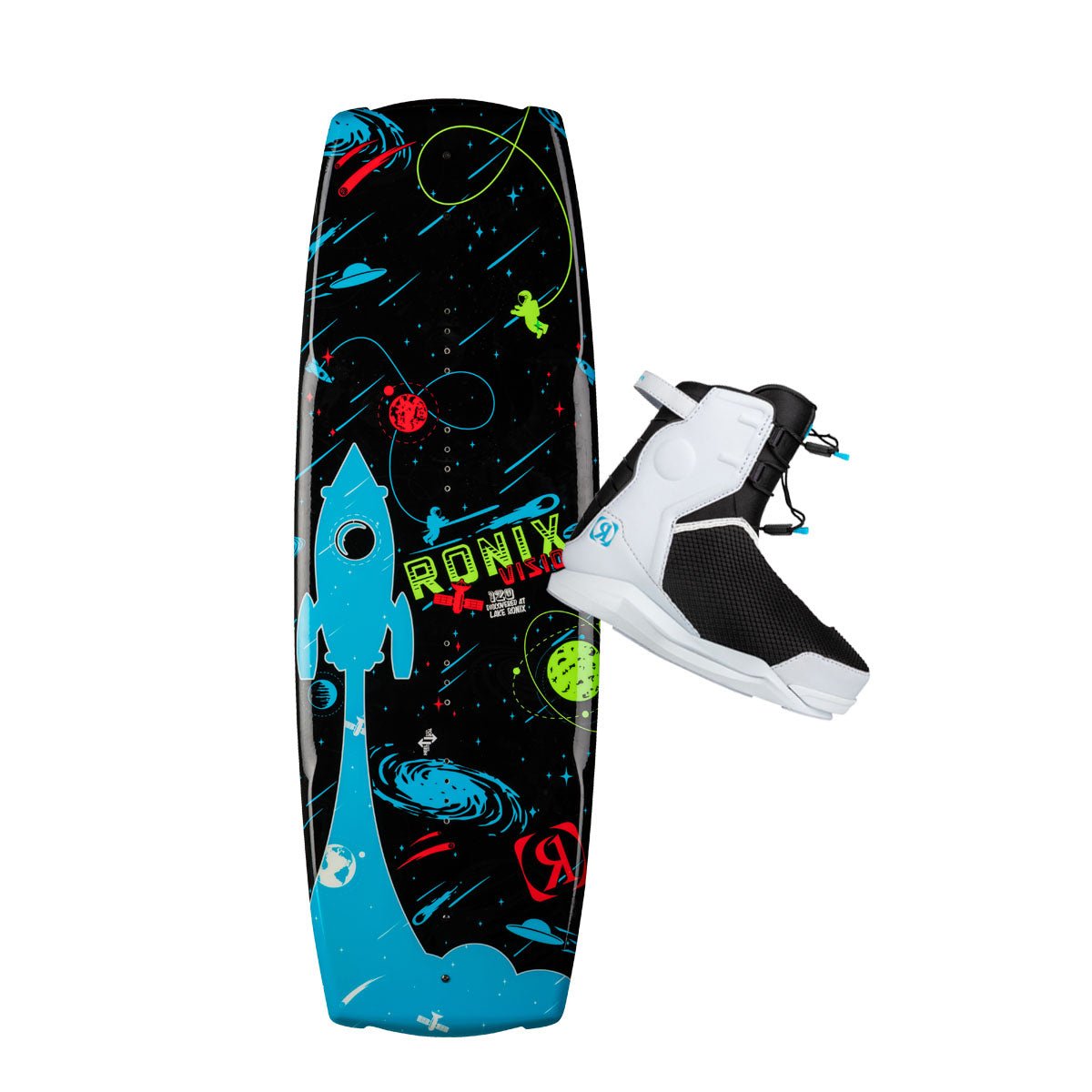 Ronix Vision w/ Vision Pro Kid's Wakeboard Package 2022 - BoardCo